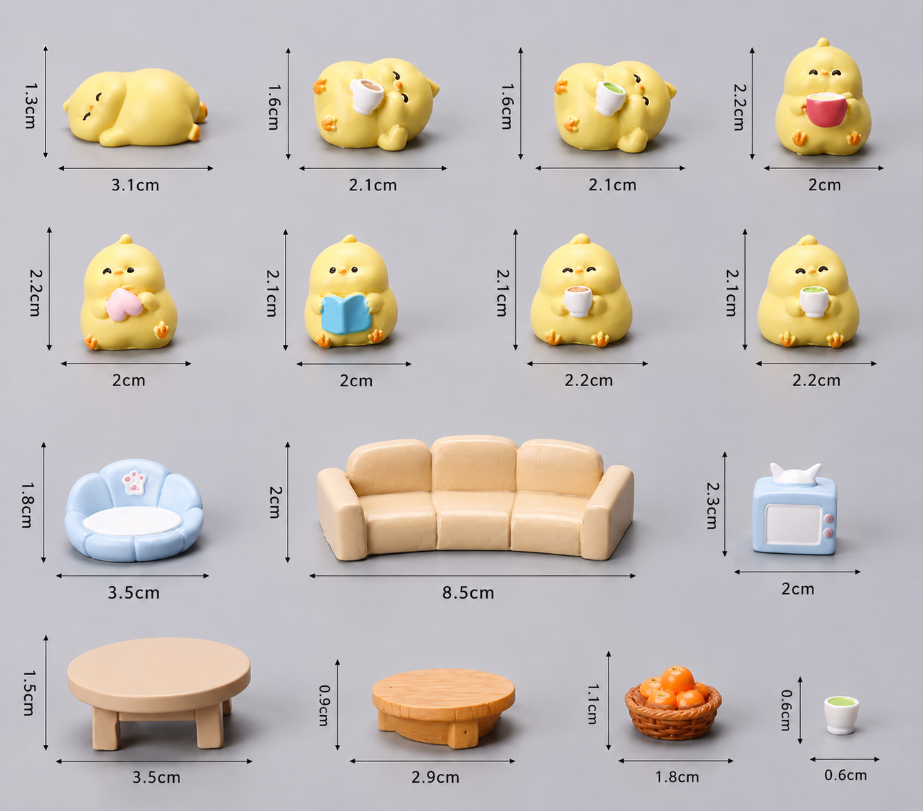 Happy Chick Desk Toy