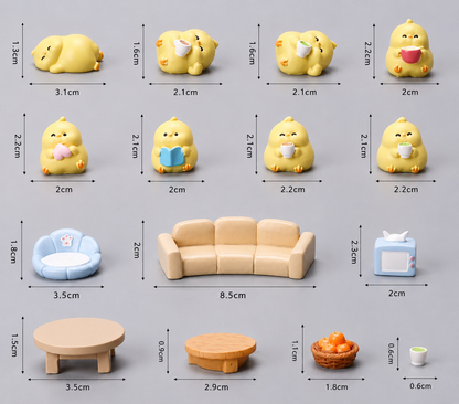 Happy Chick Desk Toy