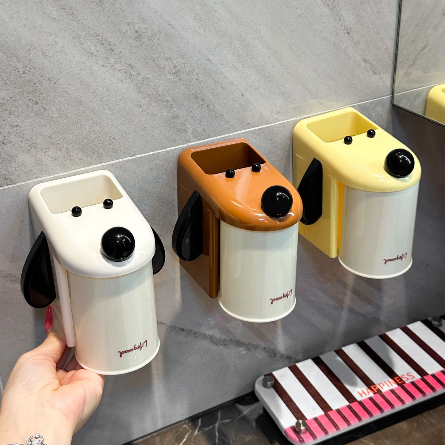 Cartoon Toothbrush Cup Holder
