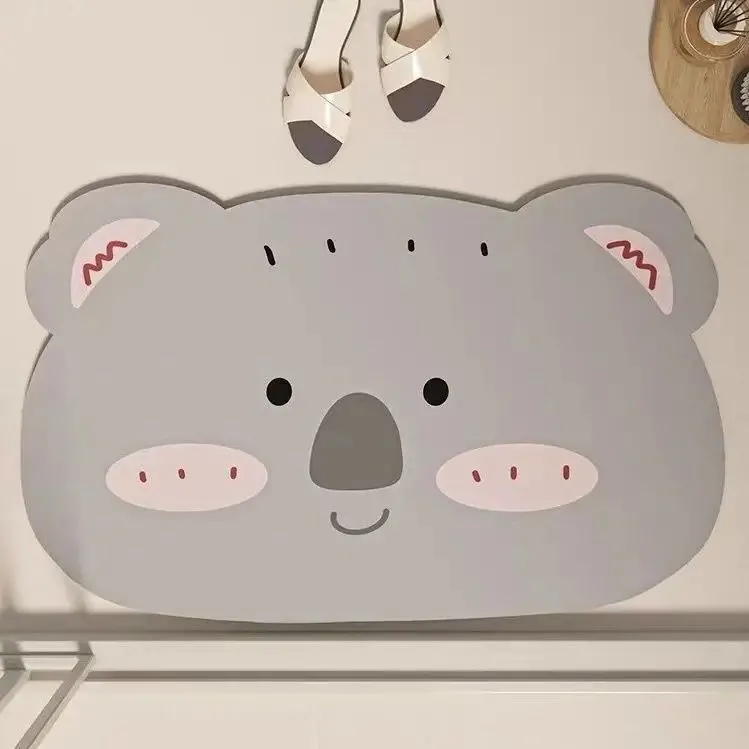 Cartoon Absorbent Bathroom Mat
