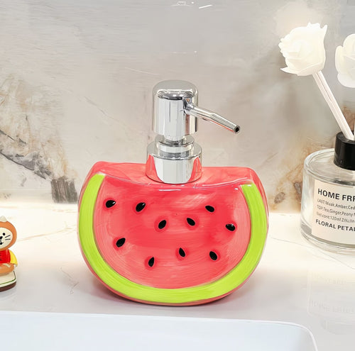 Creative Watermelon Ceramic Dispenser Bottle