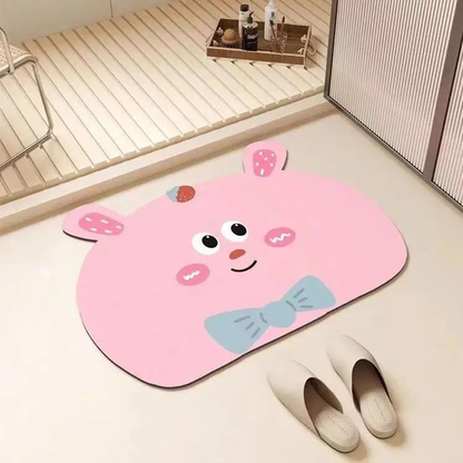 Cartoon Absorbent Bathroom Mat