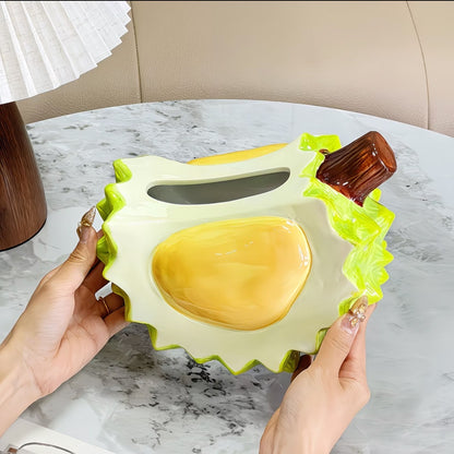 Durian Ceramic Tissue Box
