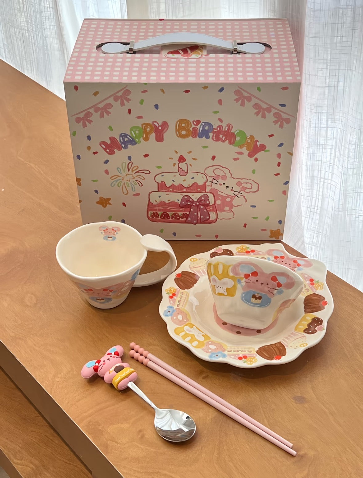 Bunny Tableware Gift Set