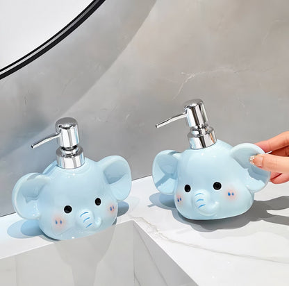 Creative Elephant Ceramic Dispenser Bottle