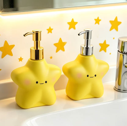 Star Ceramic Dispenser Bottle
