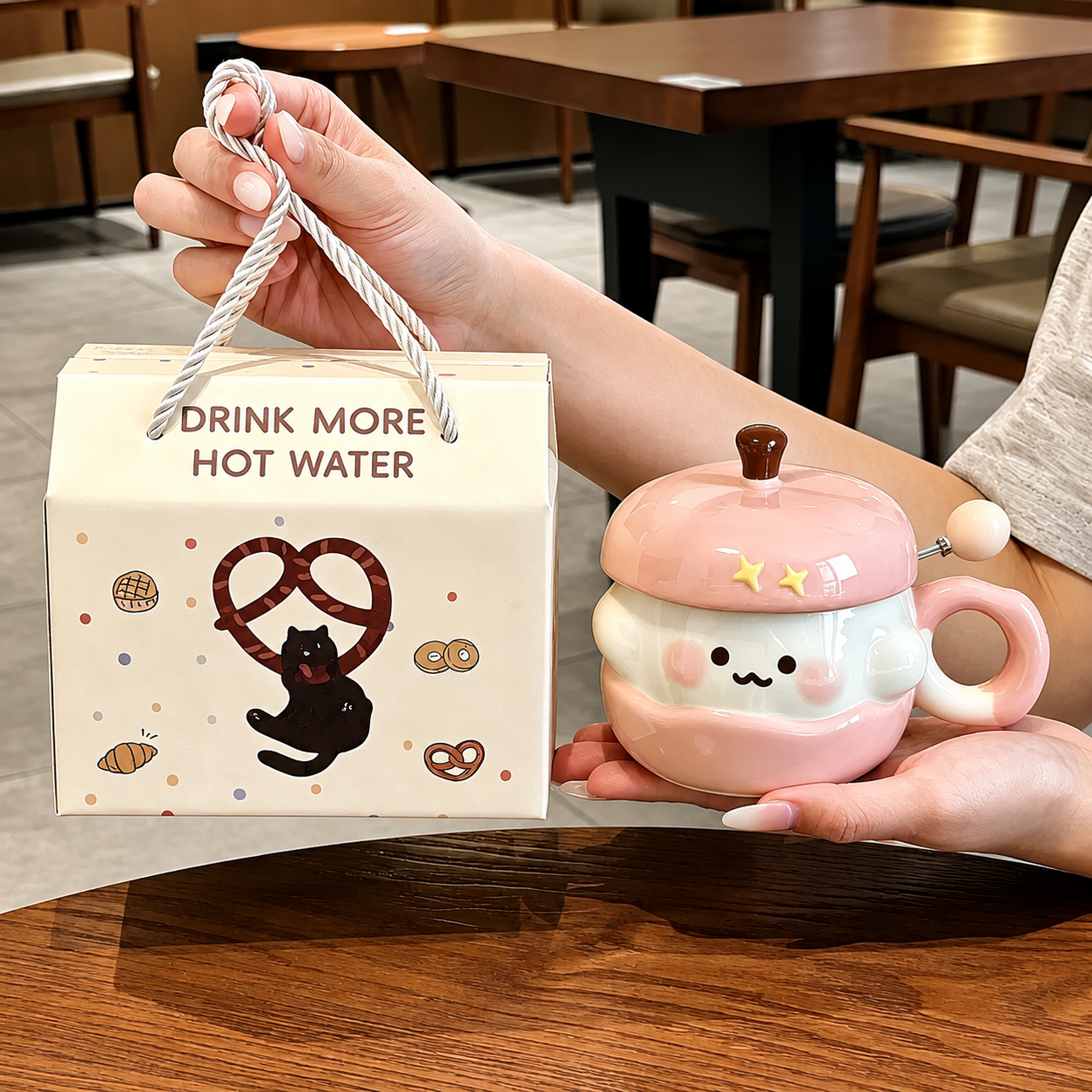 Cloud Ceramic Mug Gift Set