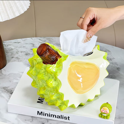 Durian Ceramic Tissue Box
