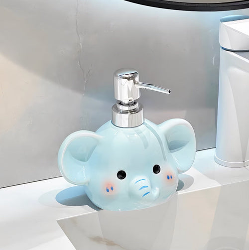 Creative Elephant Ceramic Dispenser Bottle