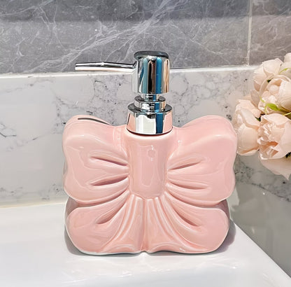 Butterfly Ceramic Dispenser Bottle