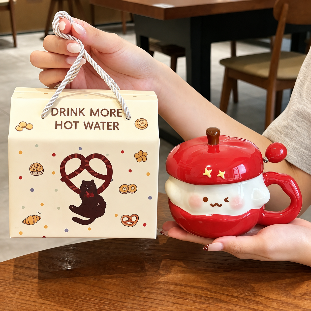 Cloud Ceramic Mug Gift Set