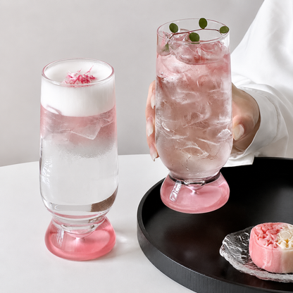 Pink Mountain Glass