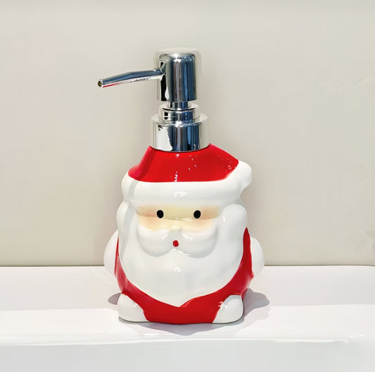Santa Claus Ceramic Soap Dispenser