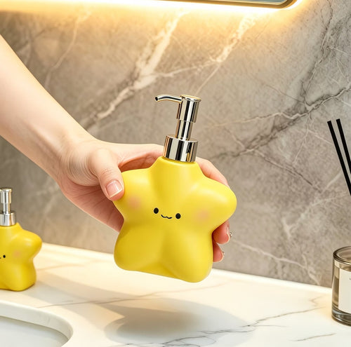 Star Ceramic Dispenser Bottle