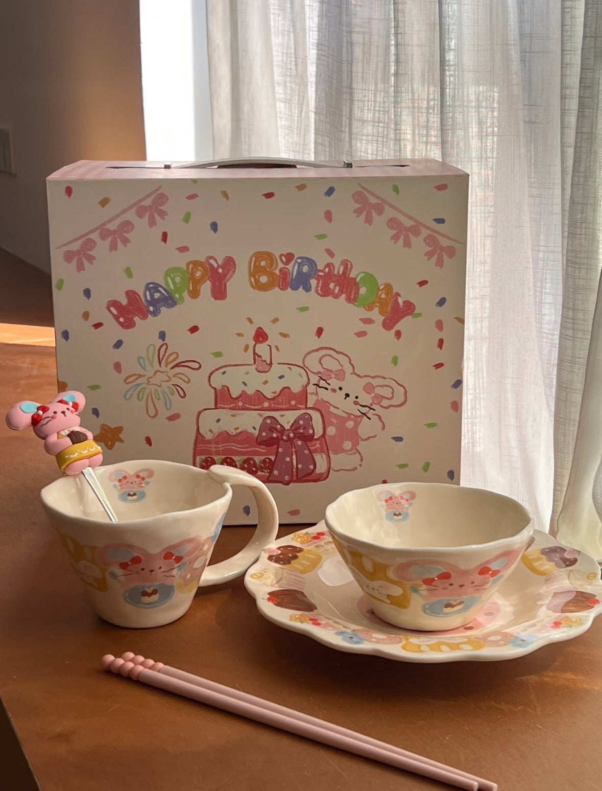Bunny Tableware Gift Set