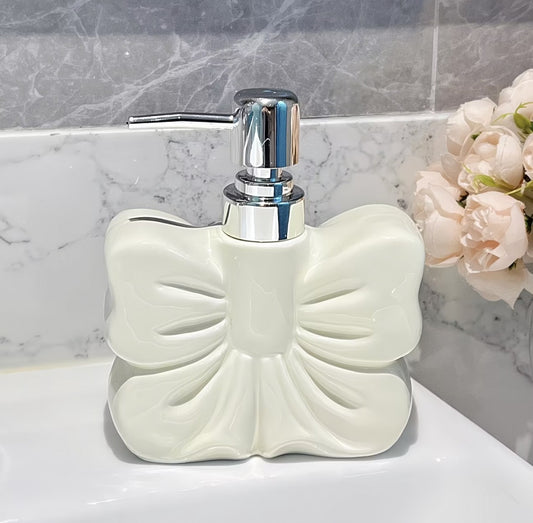 Butterfly Ceramic Dispenser Bottle
