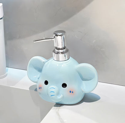 Creative Elephant Ceramic Dispenser Bottle