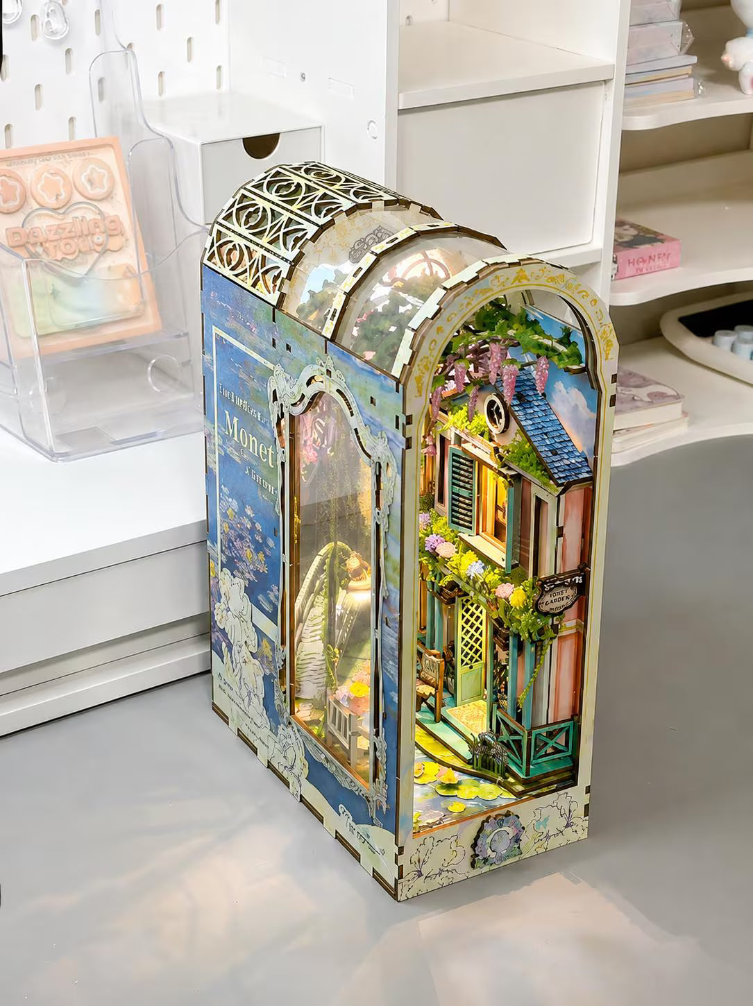 DIY Monet Garden Book Nook Kit