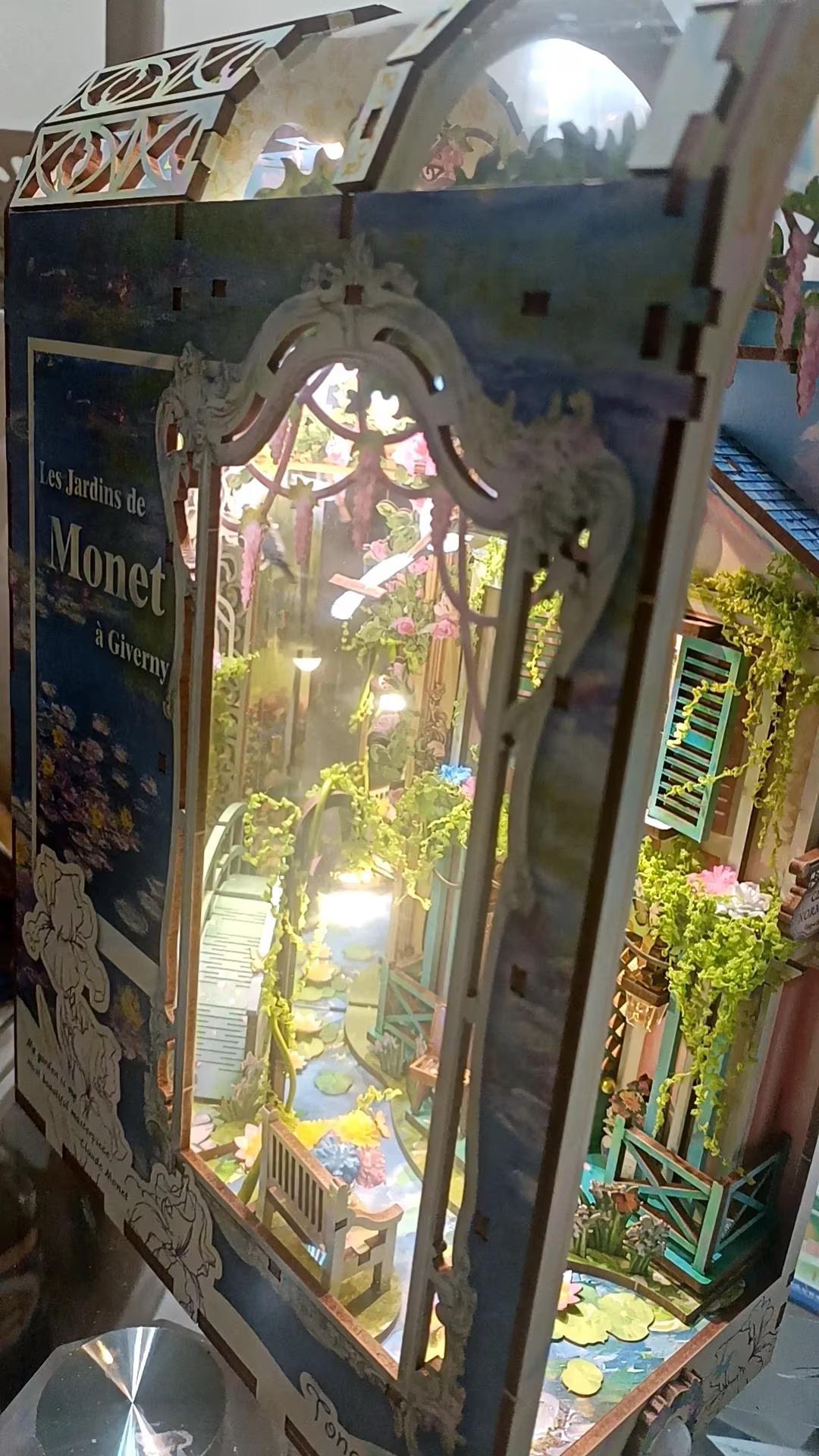 DIY Monet Garden Book Nook Kit