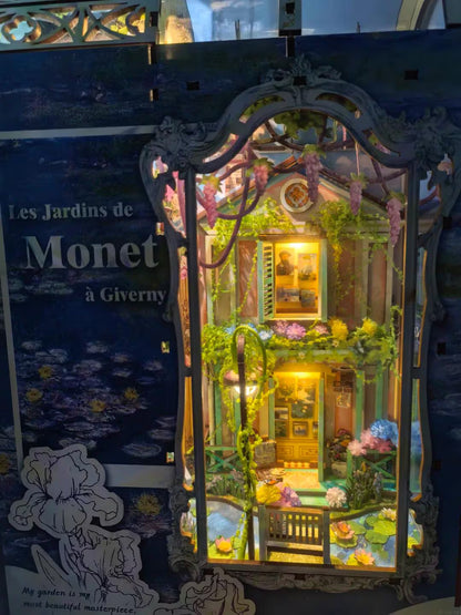 DIY Monet Garden Book Nook Kit