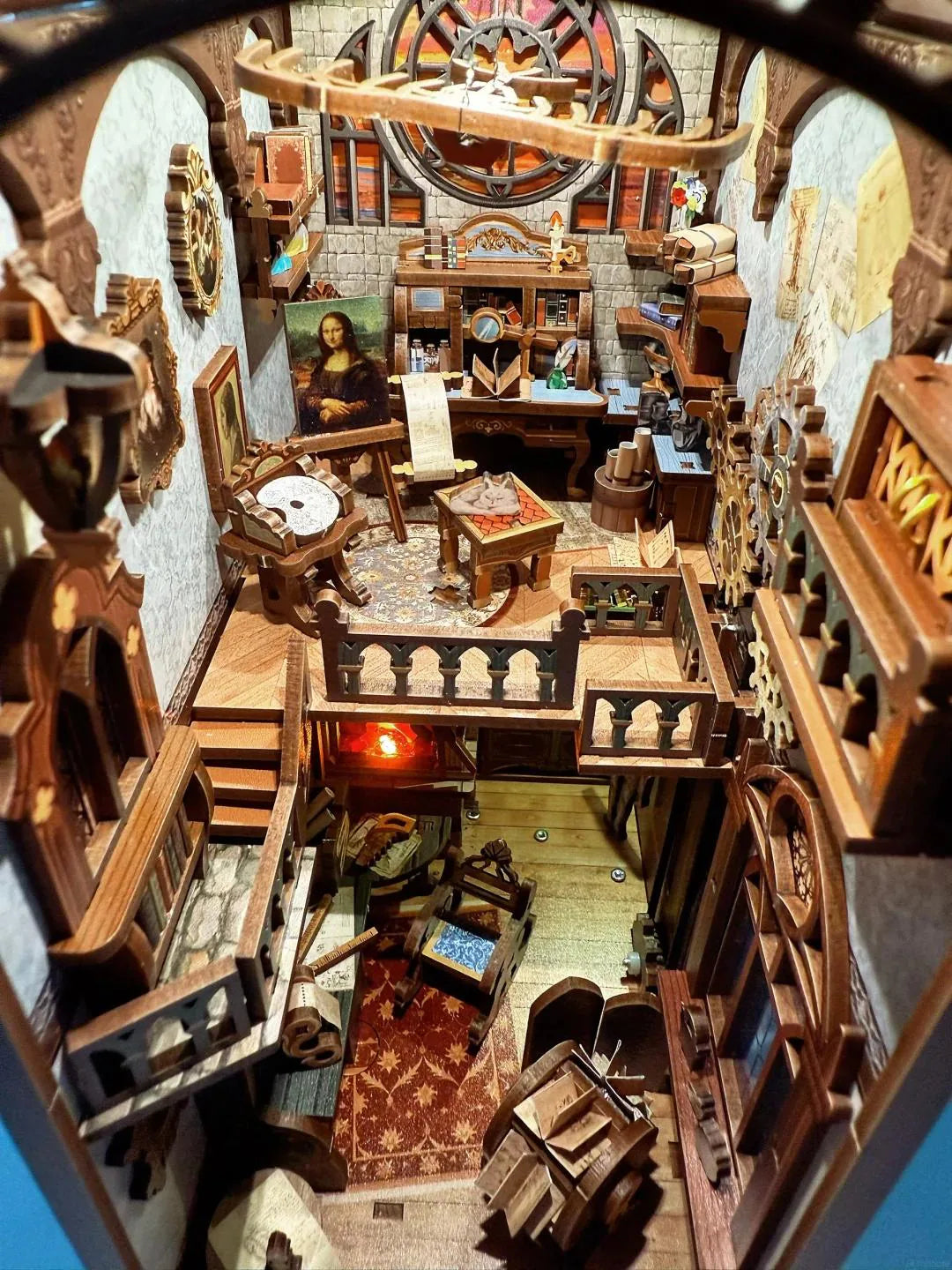 DIY Da Vinci’s Dream Book Nook Kit