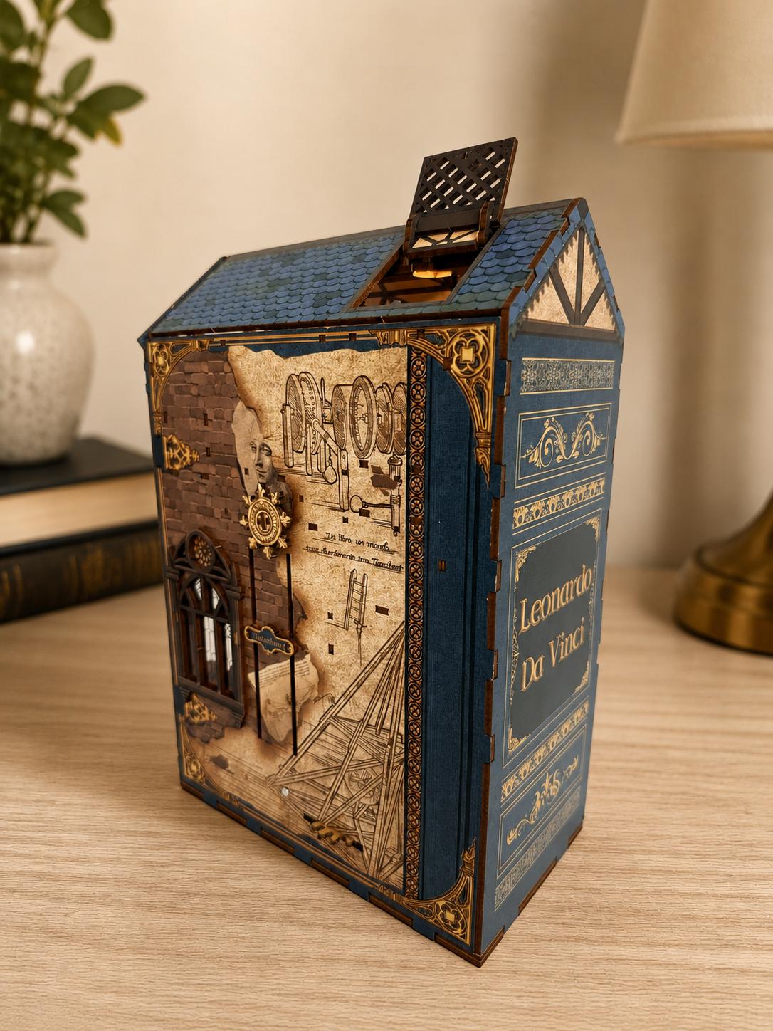DIY Da Vinci’s Dream Book Nook Kit