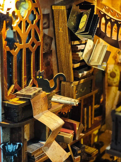 DIY Magic World Library Book Nook Kit