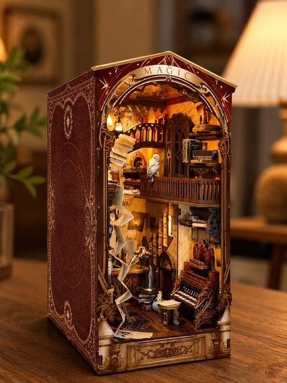 DIY Magic World Library Book Nook Kit