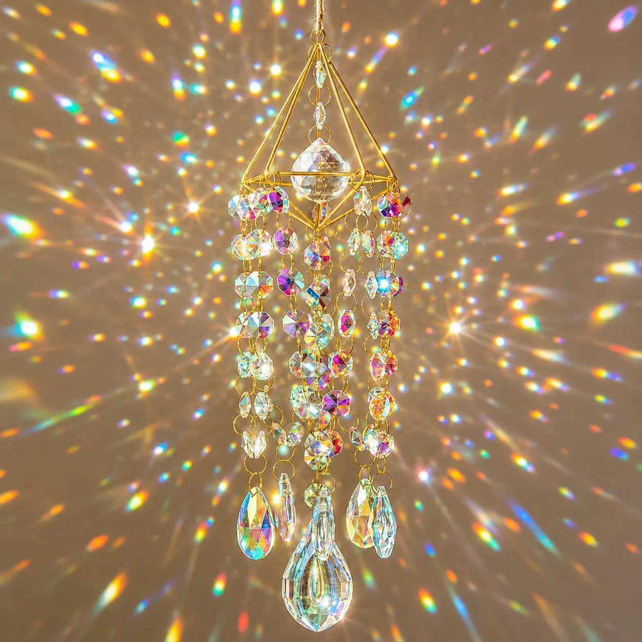 Rainbow Crystal Suncatcher