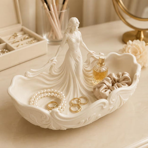 French Goddess Trinket Tray