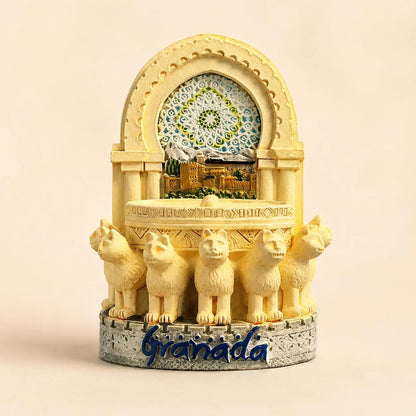 Granada Alhambra 3D Fridge Magnet