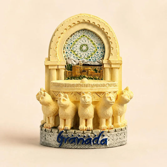 Granada Alhambra 3D Fridge Magnet