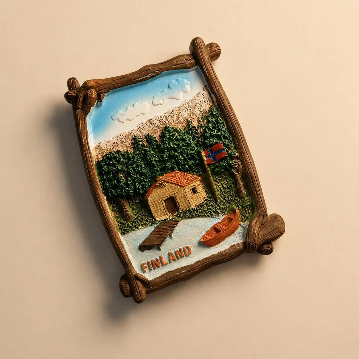 Finland 3D Fridge Magnet