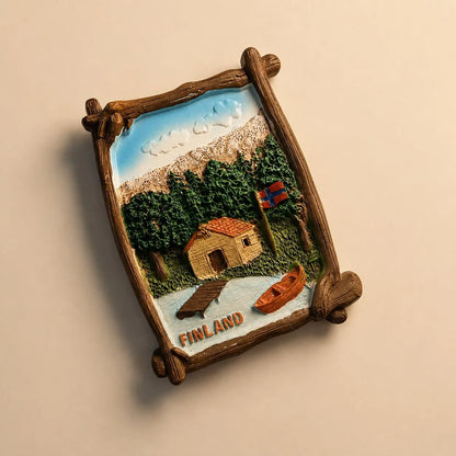 Finland 3D Fridge Magnet