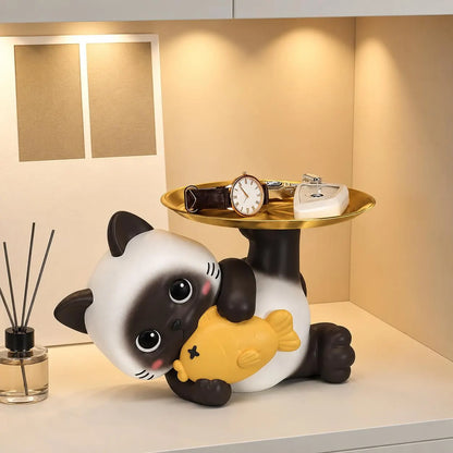 Siamese Cat Organizer Tray