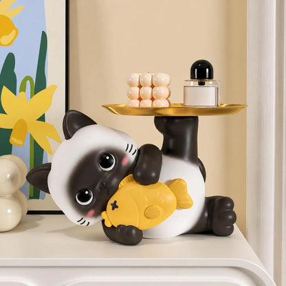Siamese Cat Organizer Tray