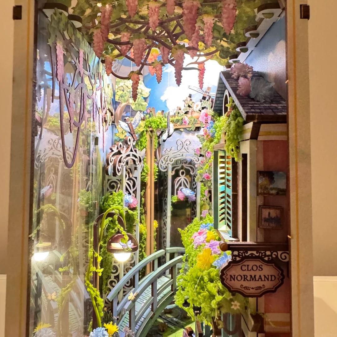 DIY Monet Garden Book Nook Kit