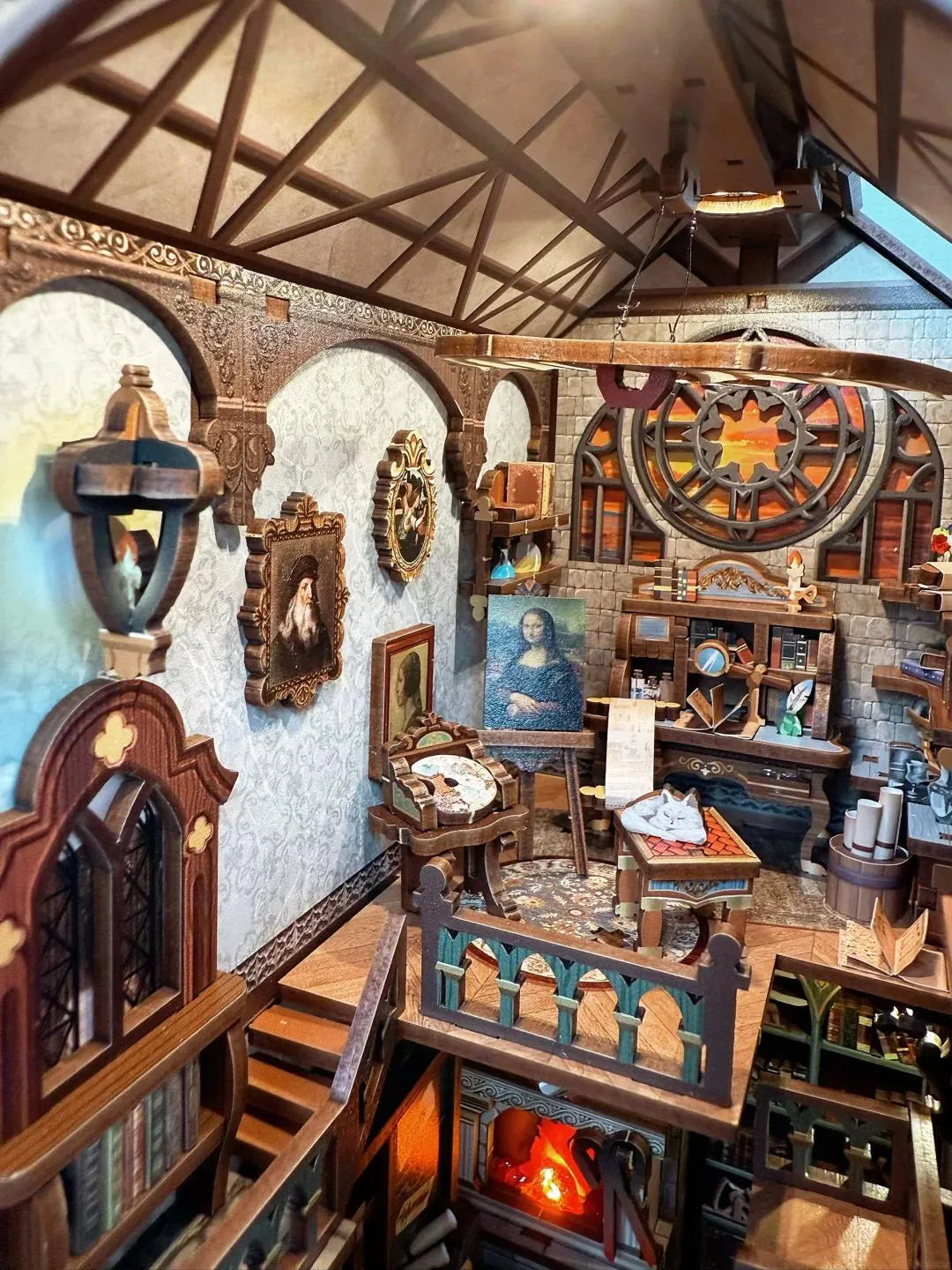DIY Da Vinci’s Dream Book Nook Kit