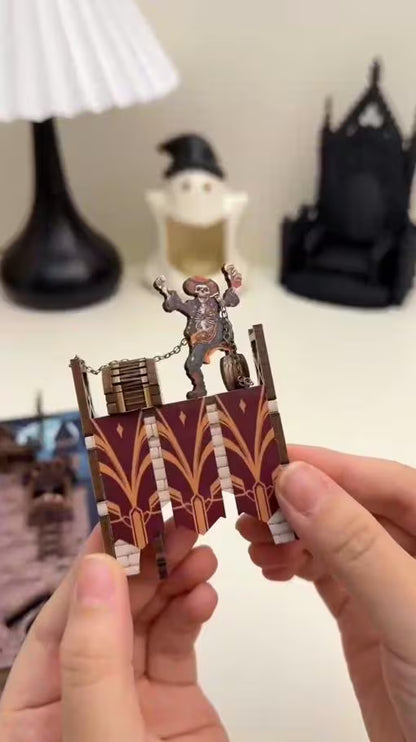 DIY Monster Party Theater Book Nook Kit