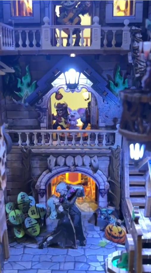 DIY Monster Party Theater Book Nook Kit