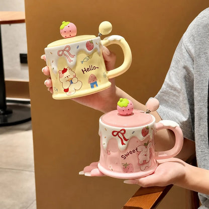 Strawberry Ceramic Mug