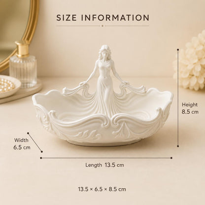 French Goddess Trinket Tray