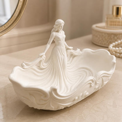 French Goddess Trinket Tray