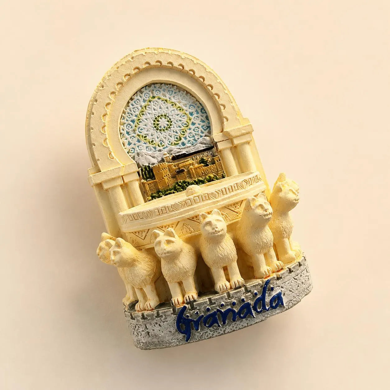 Granada Alhambra 3D Fridge Magnet