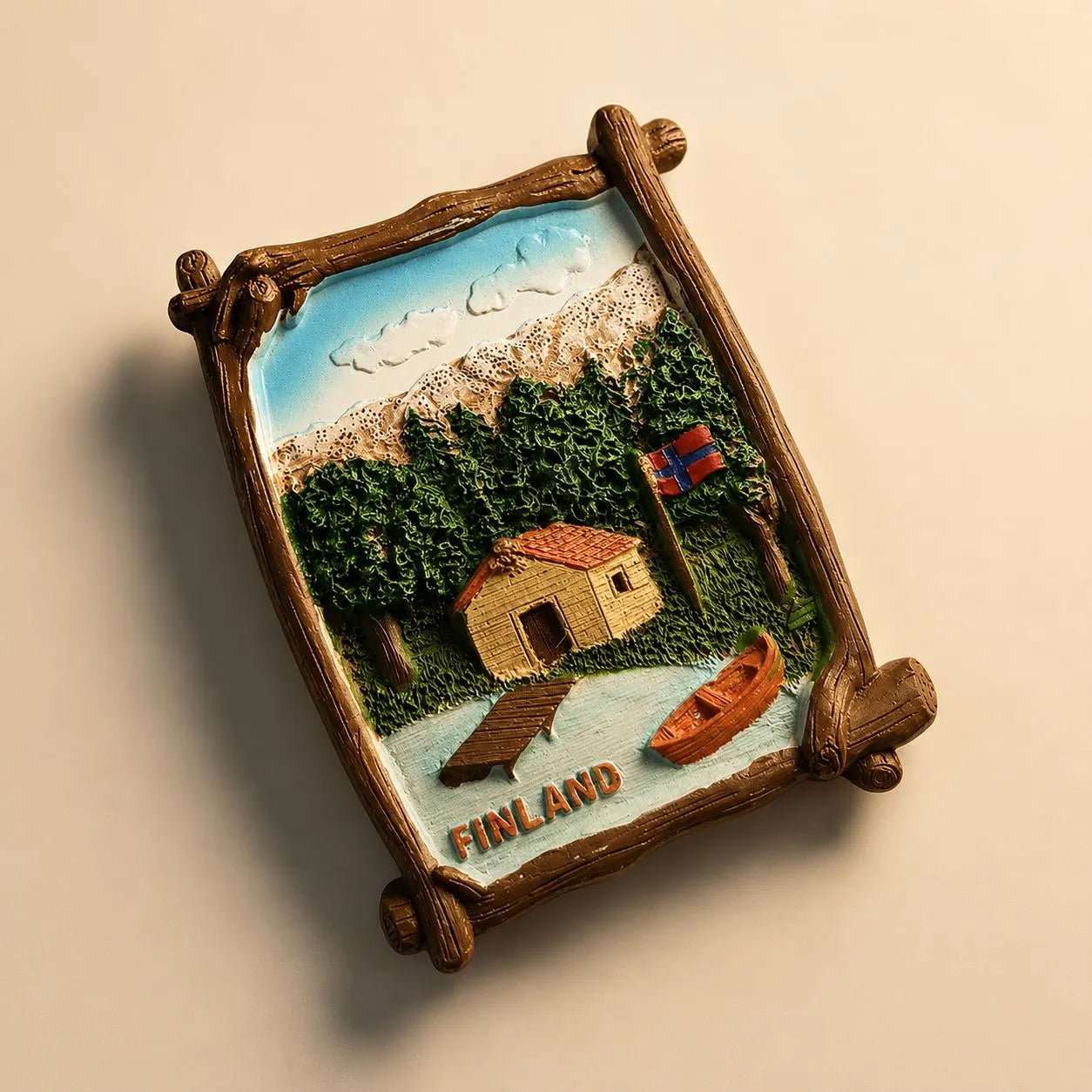 Finland 3D Fridge Magnet