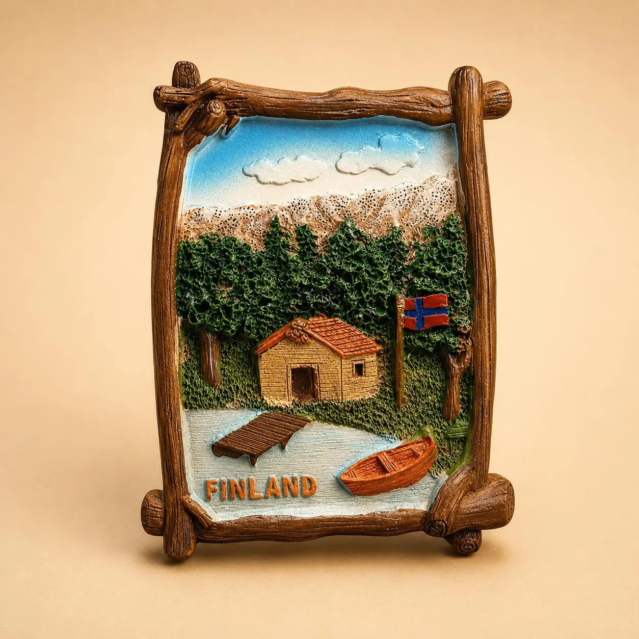 Finland 3D Fridge Magnet