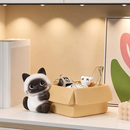 Siamese Cat Organizer Tray