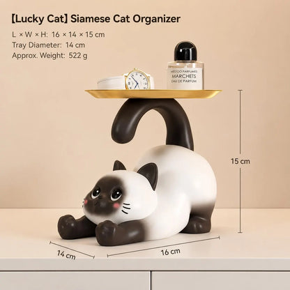 Siamese Cat Organizer Tray